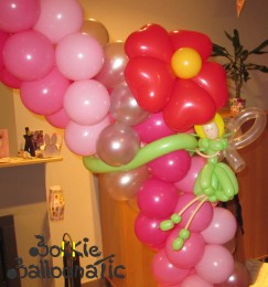 Ballondecoratie Tafelboog Thema Fee Detail